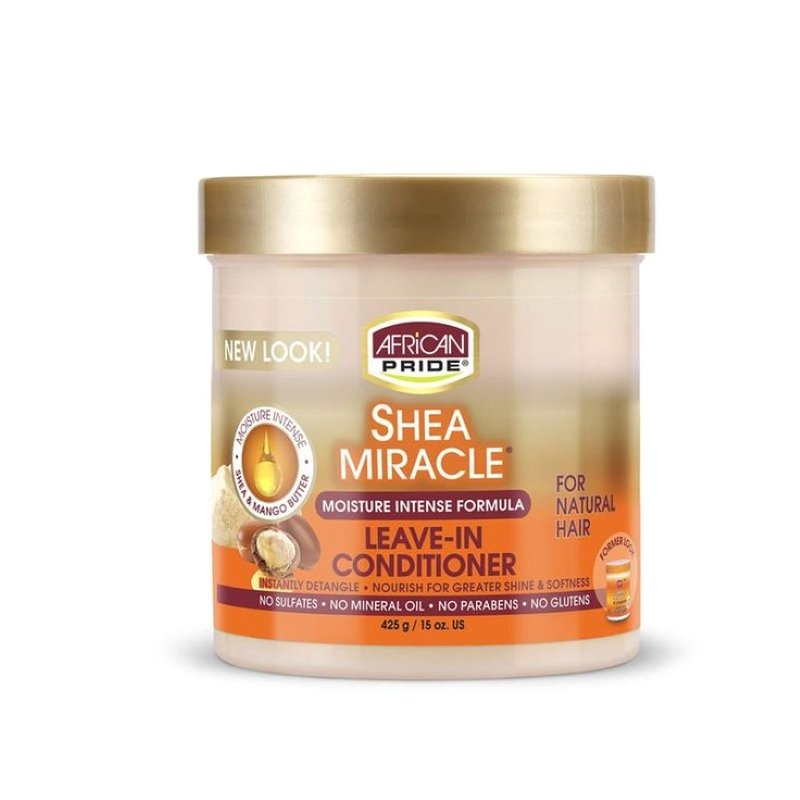 African Pride Shea Miracle leave in conditioner 425g