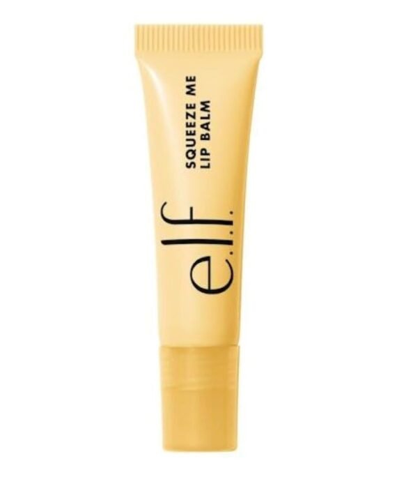elf squeeze me lip balm peach