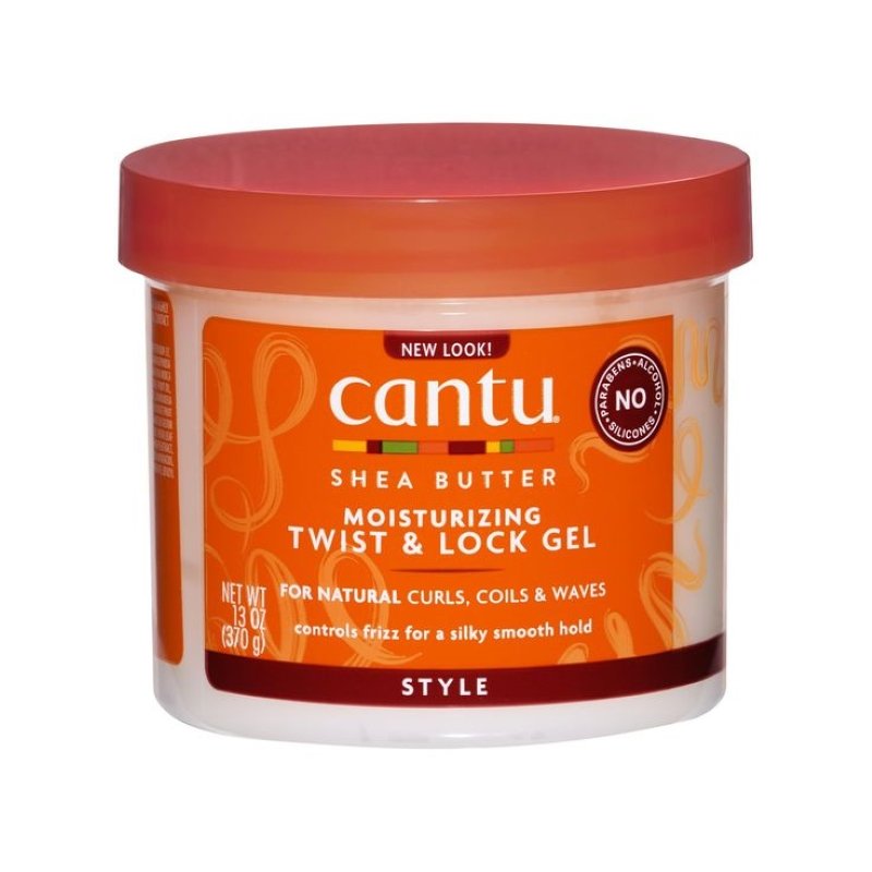 Cantu shea butter moiturising twist & lock gel 370g