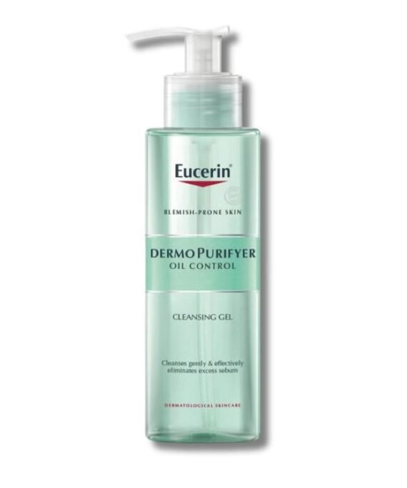 EUCERIN DERMO PUR CLEANSING GEL 200 ml WITH PUMP