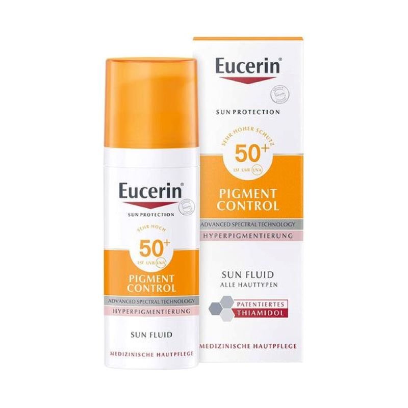 EUCERIN SUN FACE FLUID ANTI PIGMENT SPF50+ 50ML