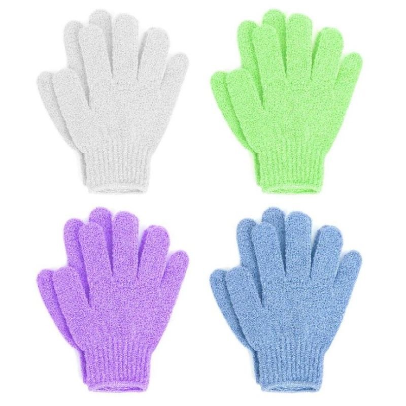 Assorted bath hand gloves