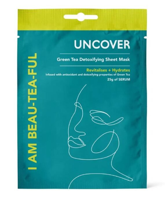 Uncover Green Tea Detoxifying Sheet Mask
