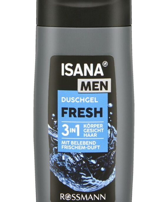 ISANA FOR MEN FRESH 3 in 1 SHOWER GEL 300 ml