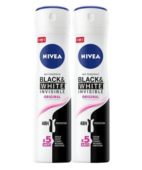 Nivea Anti-persirant Black & White Spray original 150ml