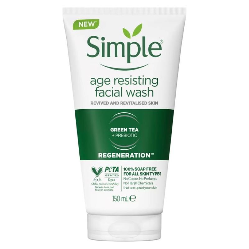 Simple Age Resisting Facial wash 150 ml