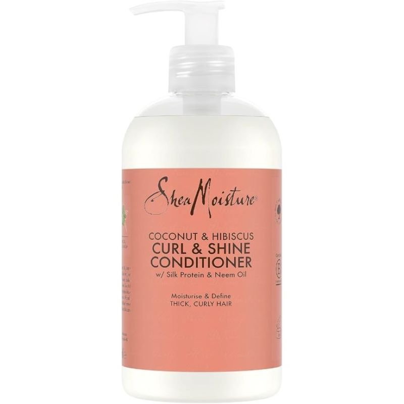 Shea Moisture Coconut & Hibiscus Curl & Shine Conditioner 384ml