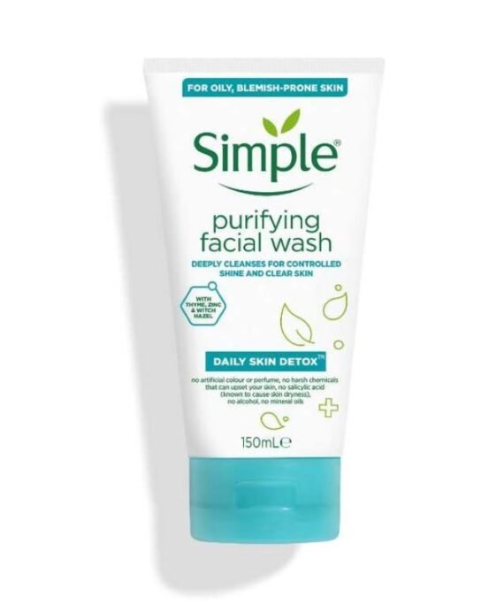 Simple Daily Skin Detox Purifying Gel Wash 150 ml