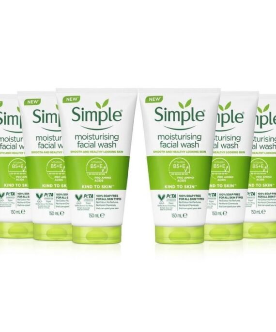 Simple Kind to skin Moisturising Facial Wash 150 ml