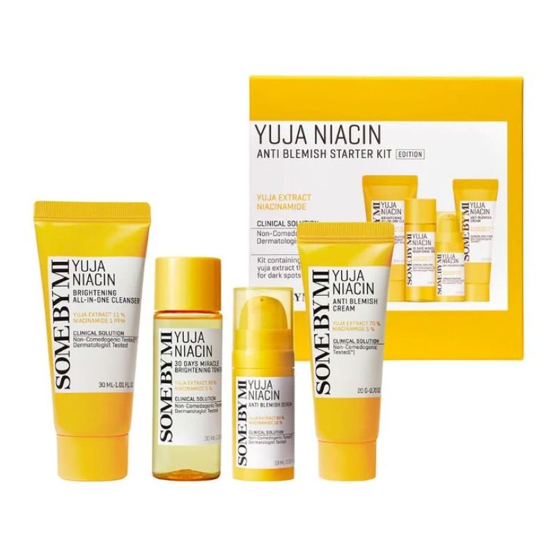 SOME BY MI - Yuja Niacin Anti Blemish Starter Kit 4 pcs