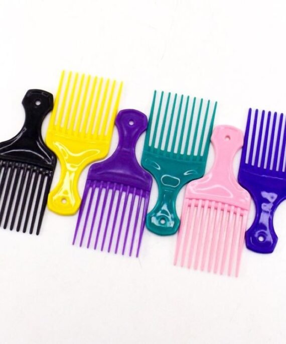 ASSORTED SMALL AFRO COMBS