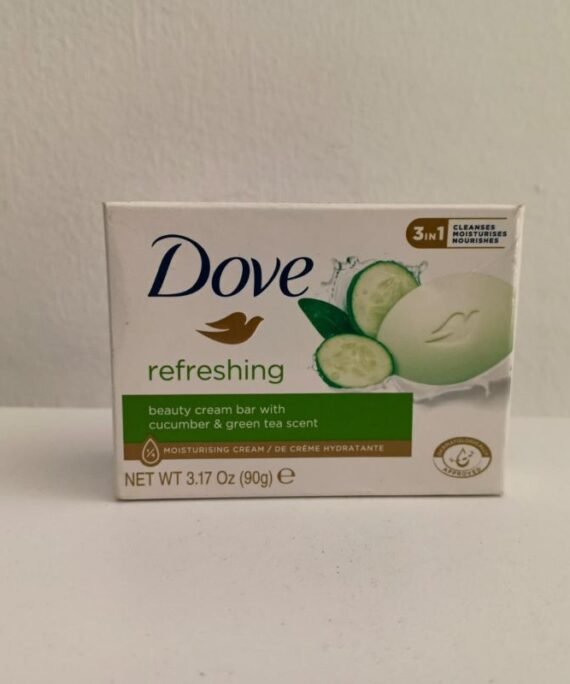 Dove Bar Soap Refreshing with cucumber and green tea