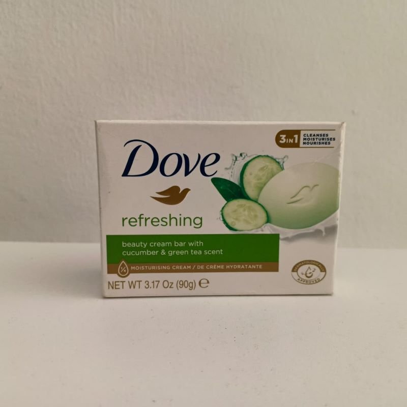 Dove Bar Soap Refreshing with cucumber and green tea