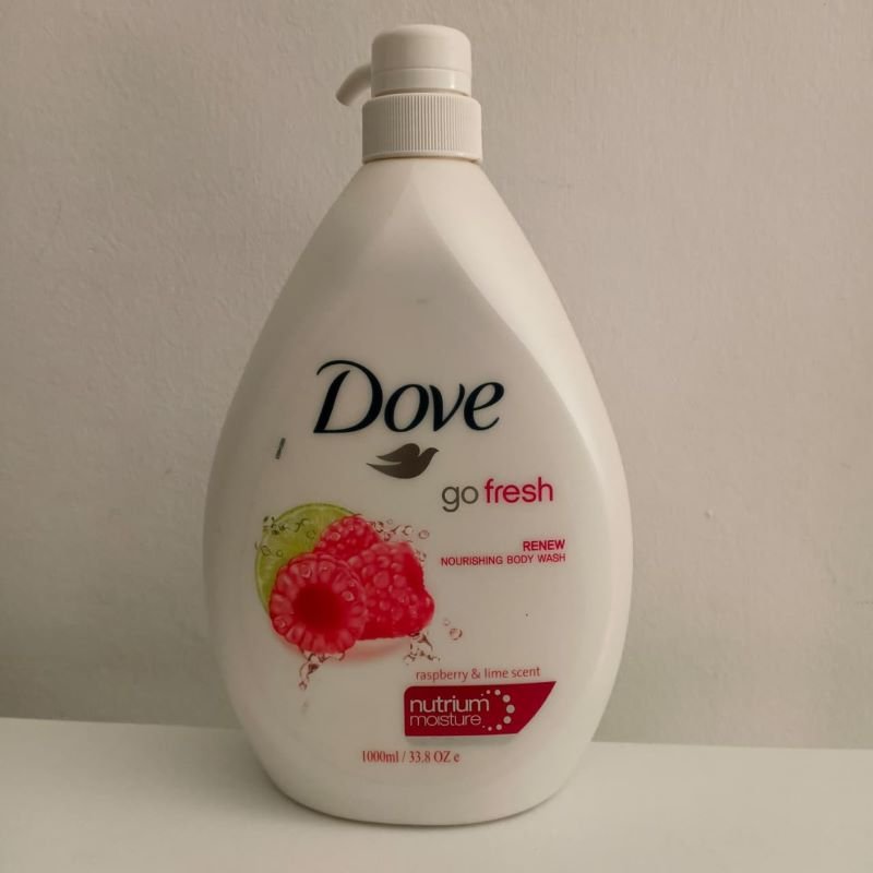 Dove Shower gel 1 ltr Rasberry and lime