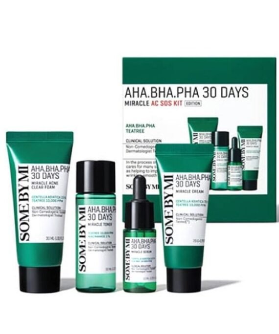 SOME BY MI - AHA, BHA, PHA 30 Days Miracle Starter Set 4 pcs