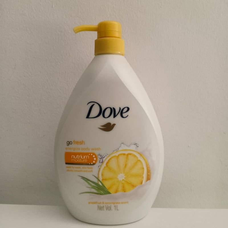 Dove Shower gel 1 ltr Grapefruit and lemon Grass